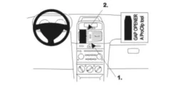 Renault Clio 02-05, Centrerad