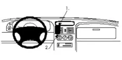 Renault Laguna 94-00, Centrerad