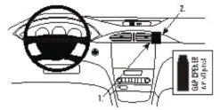 Renault Laguna 01-04, Vinklad, Hög
