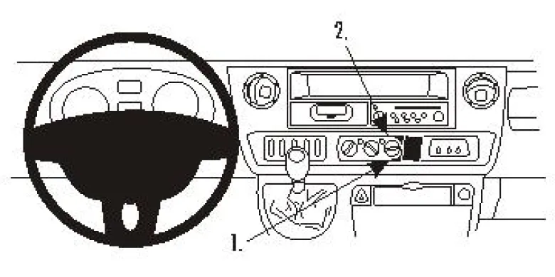 Renault Master 04-10, Vinklad