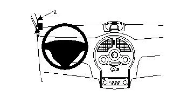 Renault Modus 05-13, Vänster