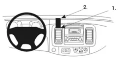 Renault Trafic 02-10, Centrerad