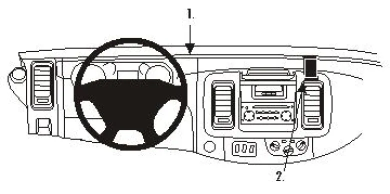 Renault Trafic 02-10, Vinklad