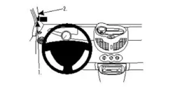 Renault Twingo 08-12, Vänster