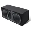 Rockford Fosgate P1-2x12 baspaket & raggarplanka med slutsteg
