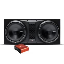 Rockford Fosgate P3-2X12 & Bass Habit SPL ELITE 2100.1DF, baspaket