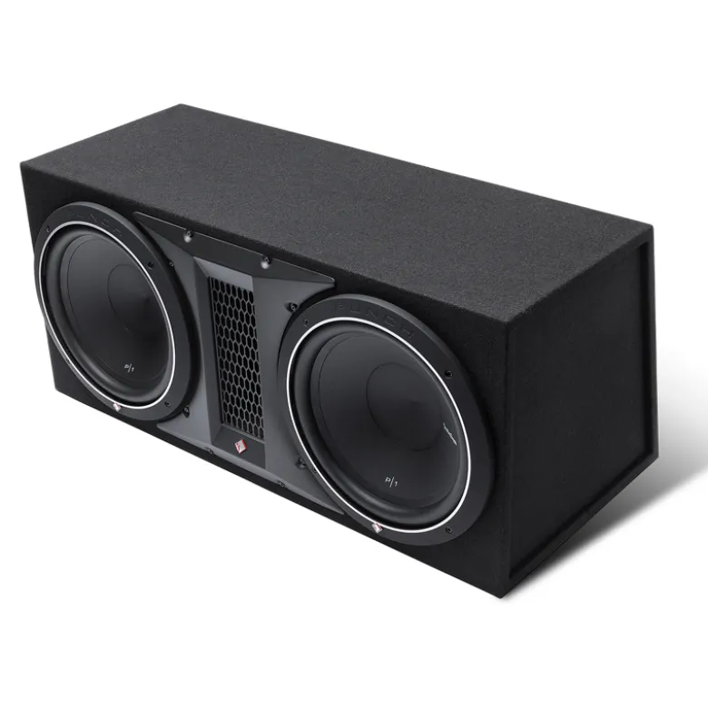 Rockford Fosgate P1-2x12 & GAS MAD A2-1200.1DFL, baspaket