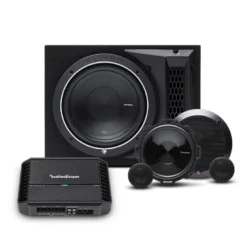 Rockford Fosgate P400X4 med 1x12 baslåda + Punch-kit