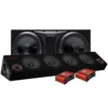 Rockford Fosgate P3-2X12 raggarpaket med Play SPL84
