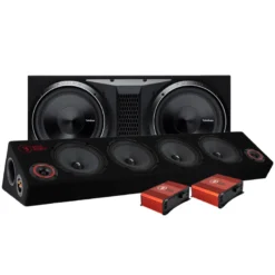 Rockford Fosgate P3-2X12 raggarpaket med Play SPL84