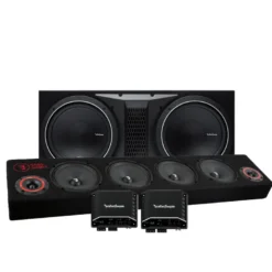 Rockford Fosgate P1-2x12 raggarpaket med Play SPL64
