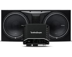Rockford Fosgate P1-2x12 & Rockford Fosgate R2-500X1