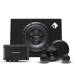 Rockford Fosgate R250X4 med R2S-1X10 baslåda och Prime-kitsystem
