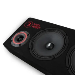 Rockford Fosgate R2-2X12 med SPL64, raggarpaket