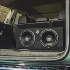 Rockford Fosgate R2-2X12 och Bass Habit RA2000W, baspaket