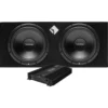 Rockford Fosgate R2-2X12 & Play Power 600.1, baspaket