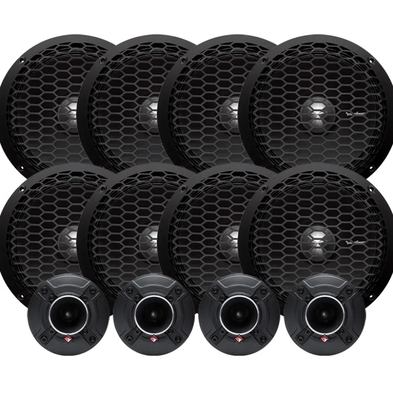 Rockford PPS4-8 & Rockford PP4-NT SPL-kit, Large