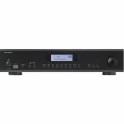 Rotel A12 MKII & Klipsch RP-500M II, svart 2.0 stereopaket