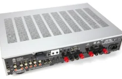 Rotel A12 MKII stereoförstärkare med DAC & RIAA-steg, silver