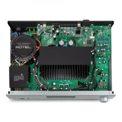 Rotel A12 MKII stereoförstärkare med DAC & RIAA-steg, svart