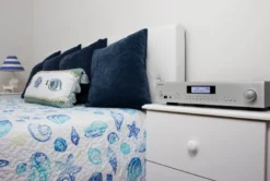 Rotel A14 MKII stereoförstärkare med DAC, RIAA-steg & MQA-stöd, silver