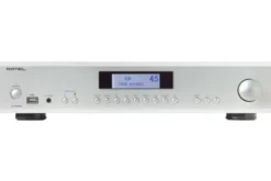 Rotel A14 MKII stereoförstärkare med DAC, RIAA-steg & MQA-stöd, silver
