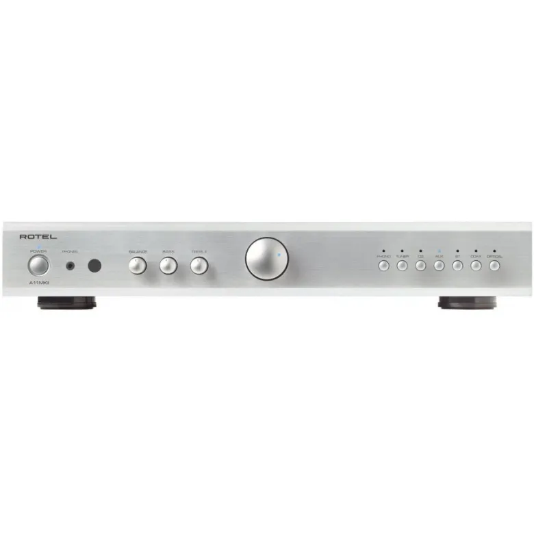 Rotel A11 MKII stereoförstärkare med DAC, svart