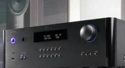 Rotel RA1572 MKII stereoförstärkare med DAC, RIAA-steg & MQA stöd, svart