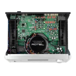 Rotel RA1572 MKII stereoförstärkare med DAC, RIAA-steg & MQA stöd, svart