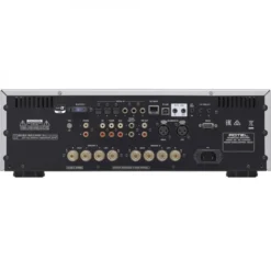Rotel RA1592 MKII stereoförstärkare med DAC, RIAA-steg & MQA-stöd, silver