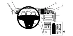 Saab 9-5 11-12, Center