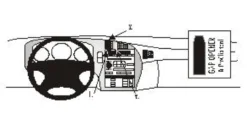 Saab 9-5 98-05, Center, Träpanel
