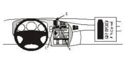 Saab 9-5 98-05, Center, Träpanel