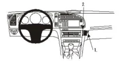 Saab 9-3 03-06, Vinklad