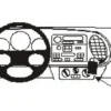 Saab 9-3 98-02/900 94-98, Vinklad