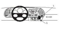 Saab 9-3 98-02/900 94-98, Vinklad