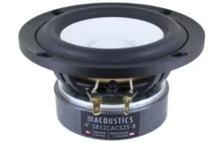 SB Acoustics SB12CACS25-8, 4 tums bas/mellanregister