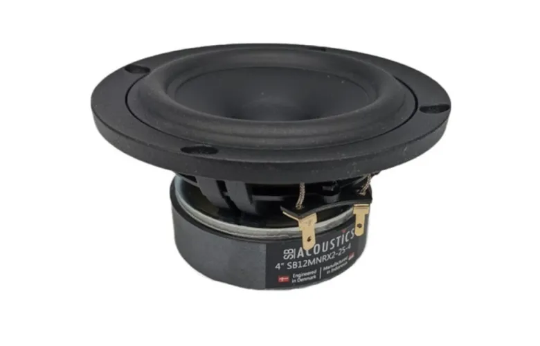 SB Acoustics SB12MNRX2-25-4, 4 tums bas/mellanregister