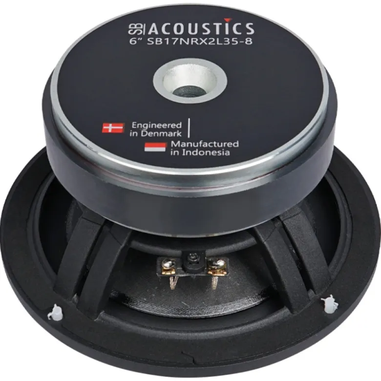 SB Acoustics SB17NRX2L35-8, 6 tums midbas/mellanregister