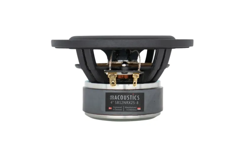 SB Acoustics SB12NRX25-8, 4 tums bas/mellanregister