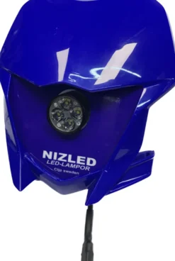 Singel lampkåpa 40 W Yamaha blå 2019-2025, med NIZLED instegslampa