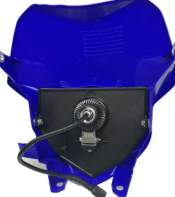 Singel lampkåpa 40 W Yamaha blå 2019-2025, med NIZLED instegslampa