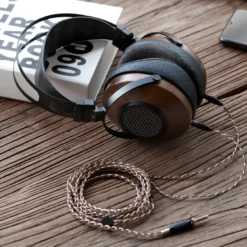 Sivga Robin SV023 öppna over-ear hörlurar, trä