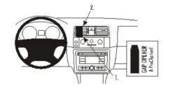Skoda Fabia 08-14, Centrerad