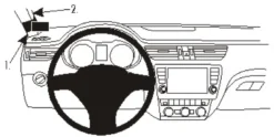 Skoda Octavia 13-15, Vänster