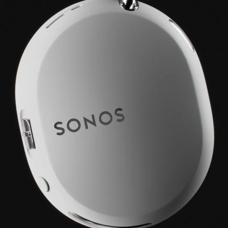 Sonos Ace Ultra trådlösa brusreducerande hörlurar, vit