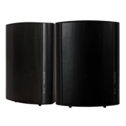 Sonos Amp med SC4B högtalarväxel & 2 par svarta DLS MB6i