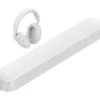 Sonos Beam (gen 2) vit soundbar med vit Sonos Ace, underhållningspaket