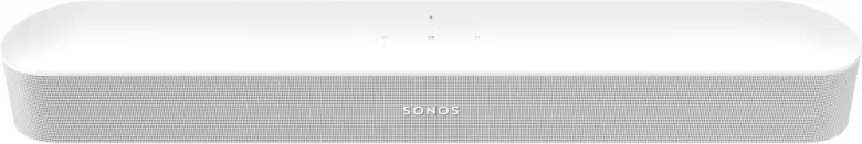 Sonos Beam (gen 2) vit soundbar med vit Sonos Ace, underhållningspaket