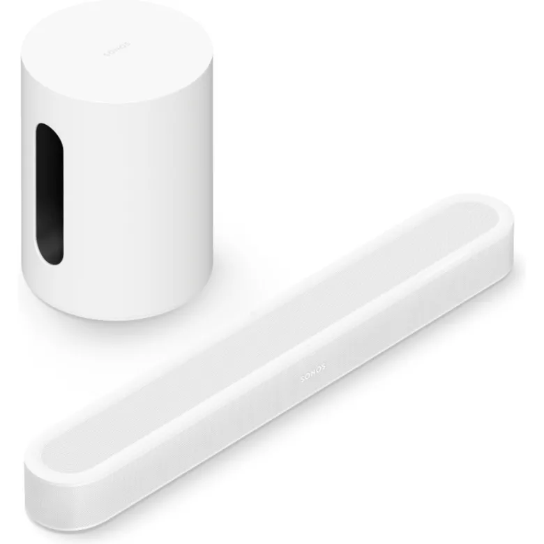 Sonos Beam Ultra med Sub Mini, vit